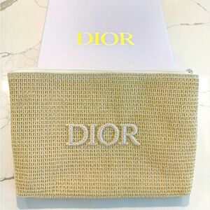 Limited Edition Dior Rattan Clutch with Giftbox
